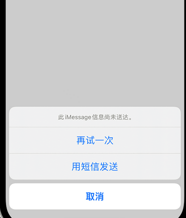 遂昌apple维修iPhone上无法正常发送iMessage信息