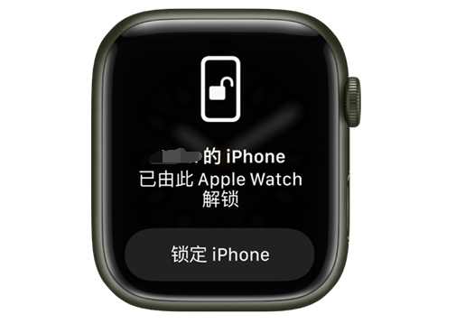 遂昌苹果手机维修分享用 AppleWatch 解锁配备面容 ID 的 iPhone方法 