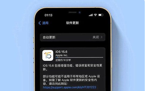 遂昌苹果手机维修分享iOS 15.6续航怎么样 