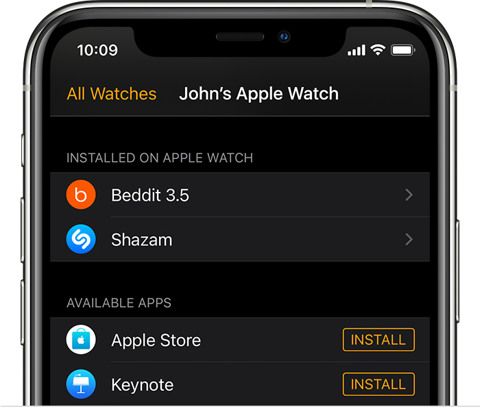 遂昌苹果手机维修分享如何在 Apple Watch 上下载应用 