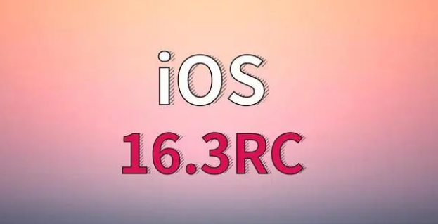 遂昌苹果手机维修分享iOS 16.3 RC版升级_iOS 16.3 RC版一键刷机教程 